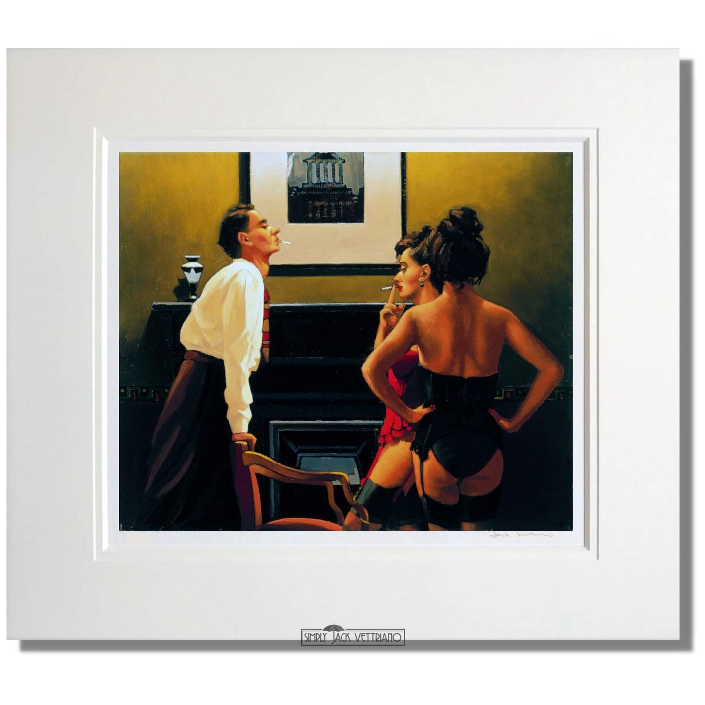 Master of Ceremonies by Jack Vettriano Limited Edition Mounted