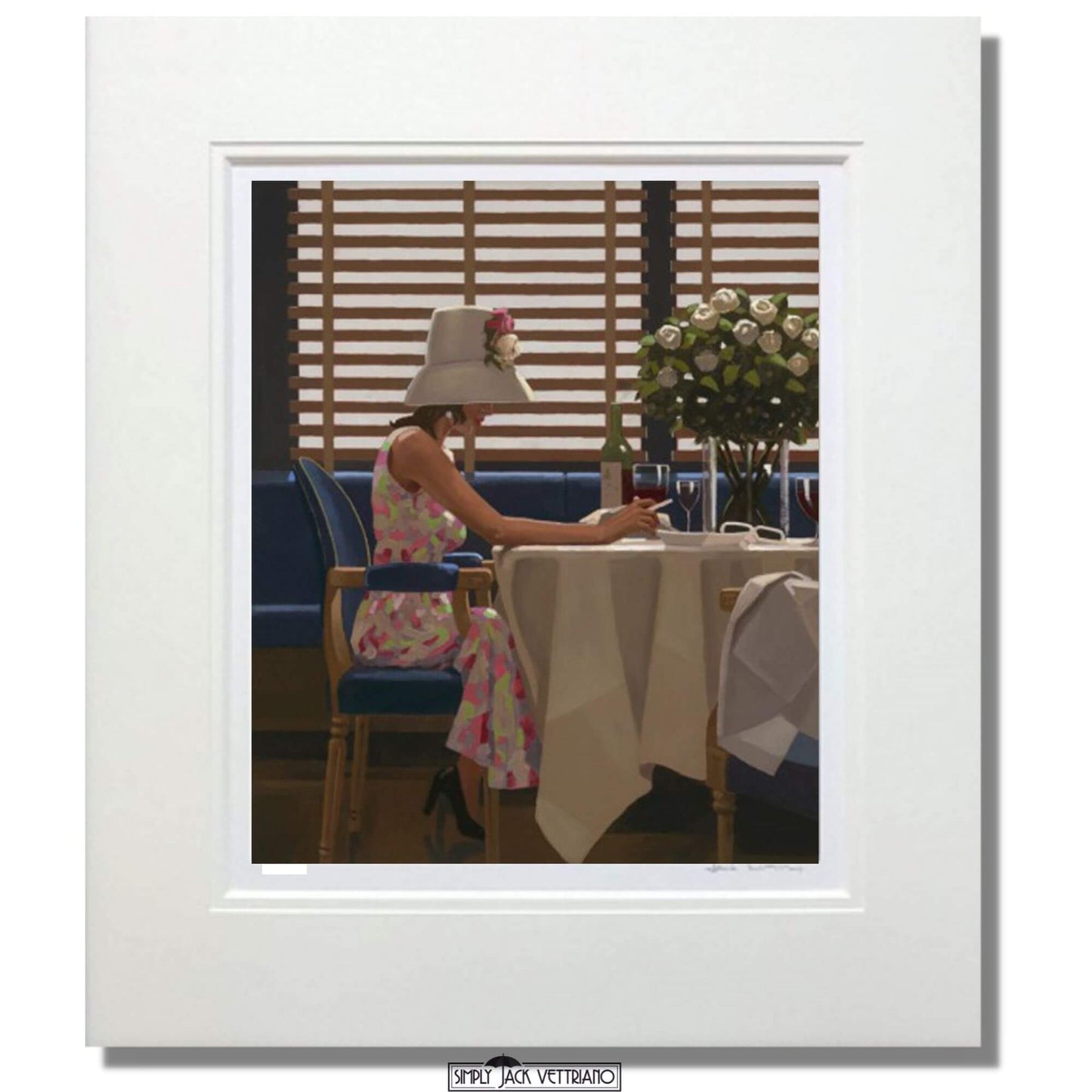 Days of Wine & Roses by Jack Vettriano Artistt's Proof mounted