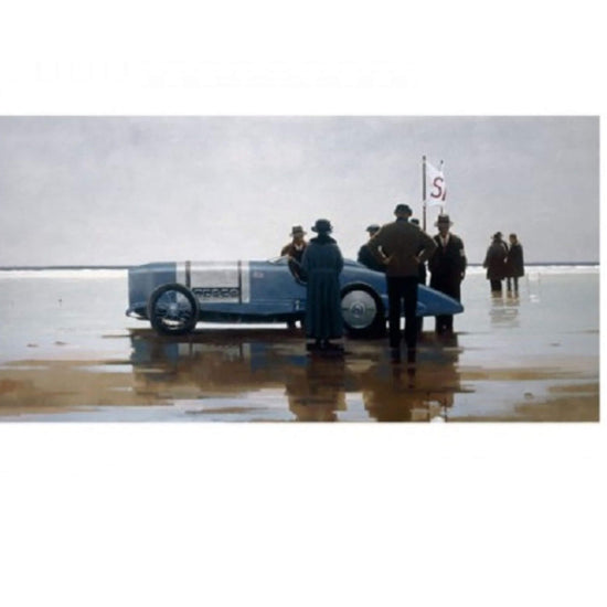 Pendine Beach Jack Vettriano Bluebird Collection